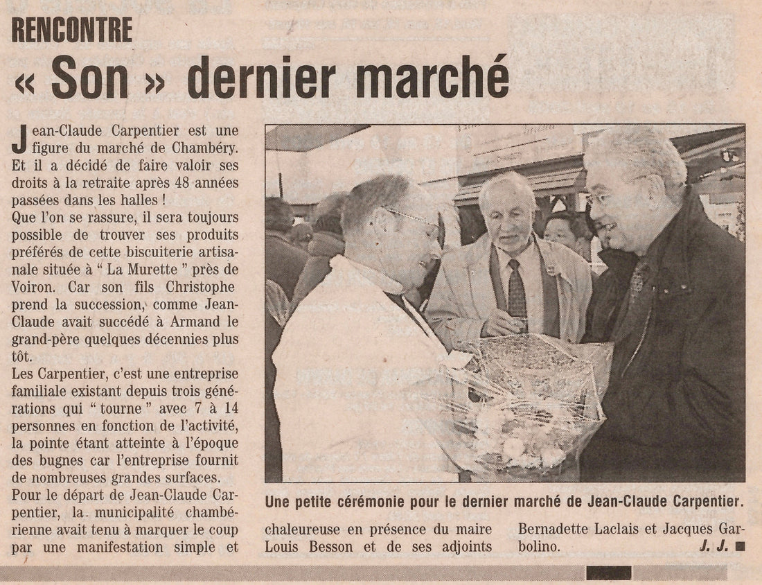Article du Dauphiné Libéré - 04/2005