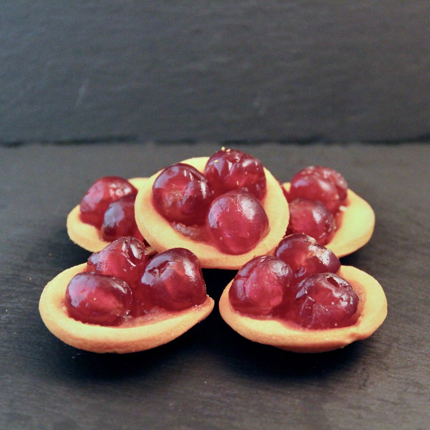 Tartelette - Cerises confites