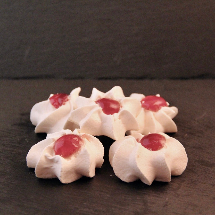 Meringue - Cerise confite